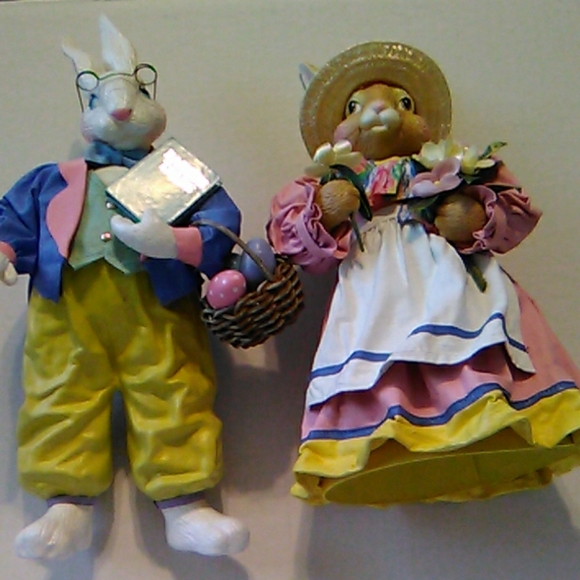 Midwest Importers Other - Male and female bunny set